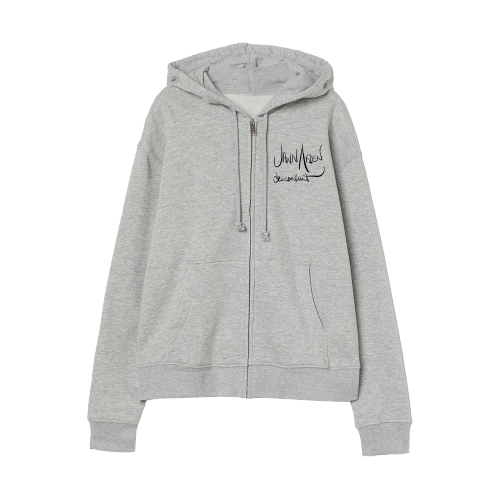 Grey Descendant Logo Hoodie
