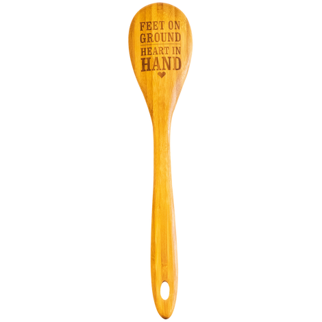 Feet On Ground, Heart In Hand Spoon